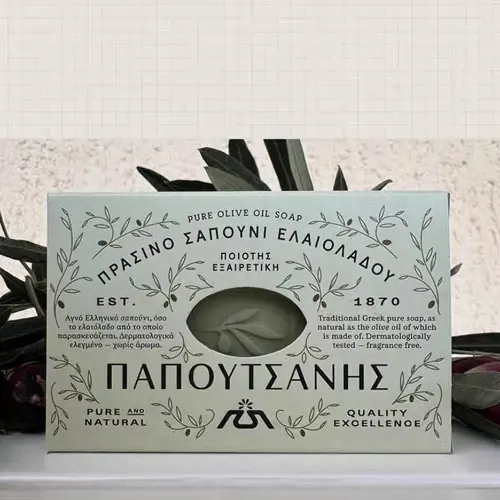希臘進口 Papoutsanis 純橄欖皂